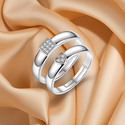 Adjustable Couple Rings
