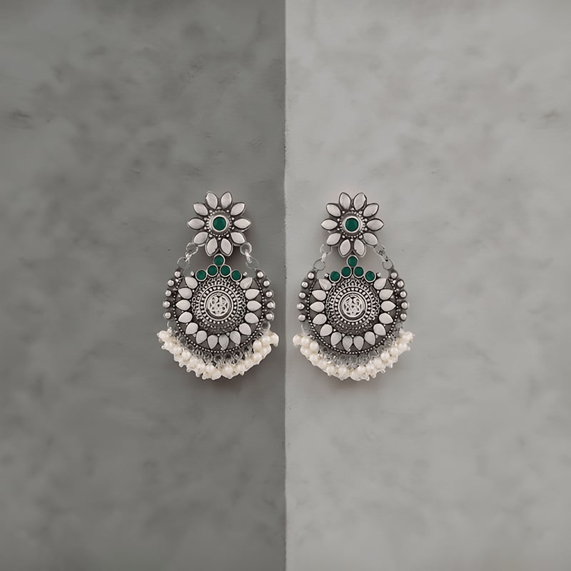 Earrings for Women Oxidised