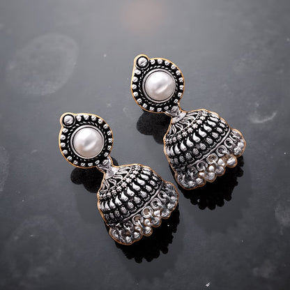 White Earring Set for Women 