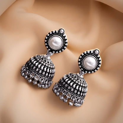 White Earring Set for Women 