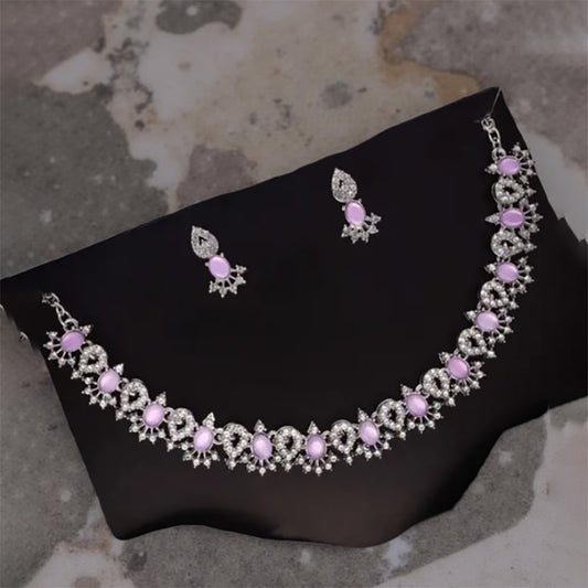 ad necklace earring set