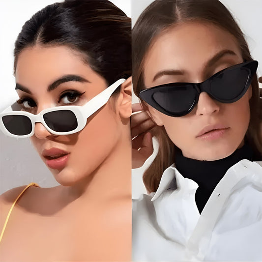 square and cat eye sunglasses for women