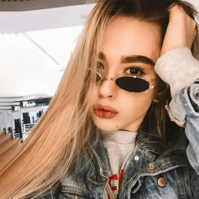 Black Cateye Women Sunglasses