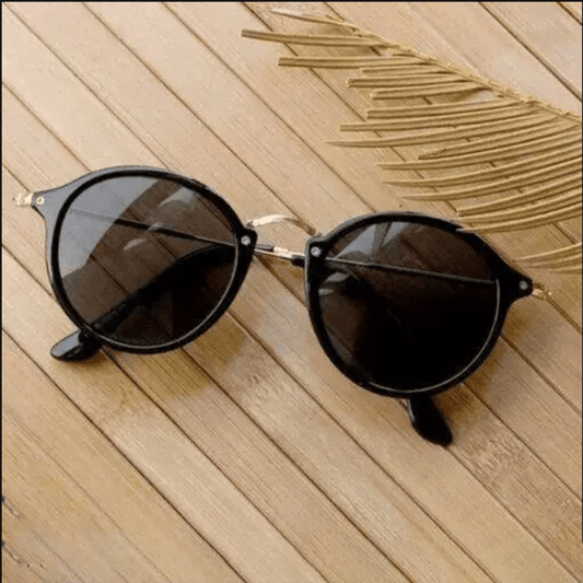 Round UV Protected Women Sunglasses